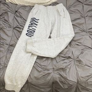 brandy melville “malibu” sweats